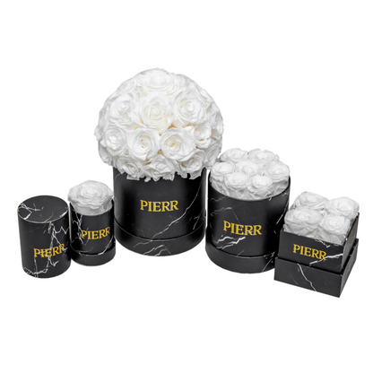 Four Preserved Roses