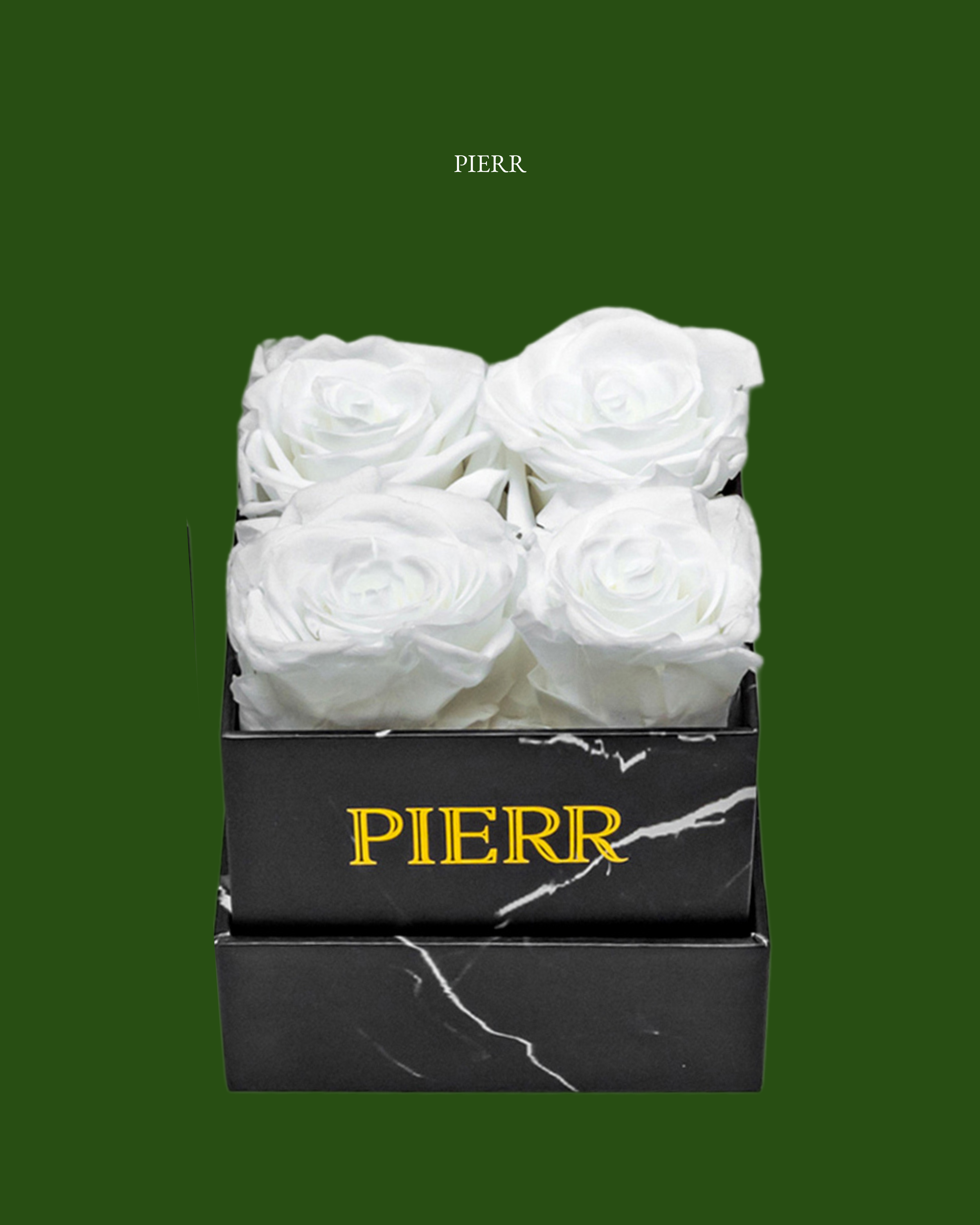 Four Preserved Roses
