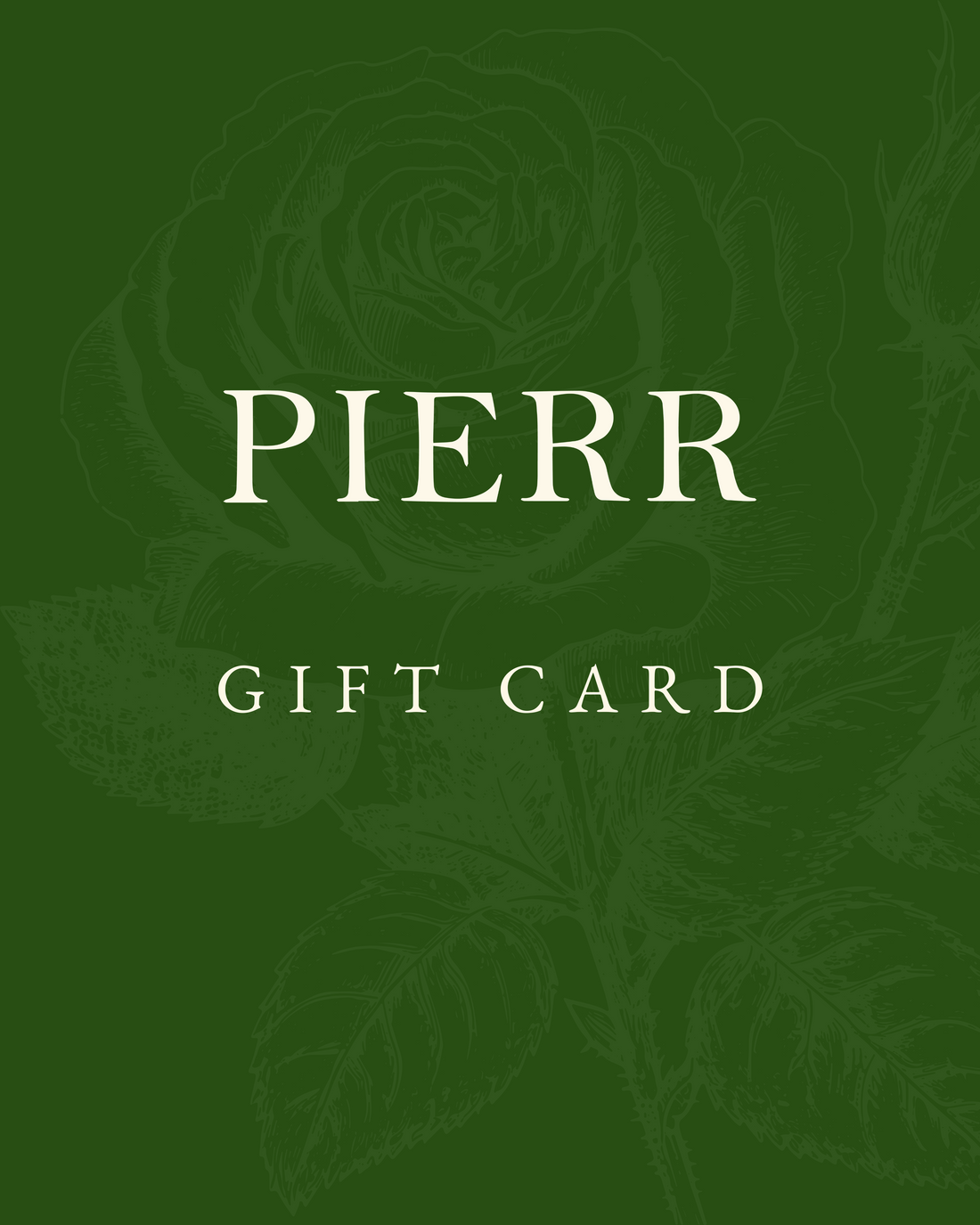 PIERR Gift Card